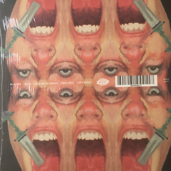 Image of Back Cover of 12" EP - VG+/VG+ - JOCKSTRAP, Wicked City (Warp Records; WAP441, Europe 2020), SIGNED by both band members,  - 3946117S