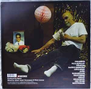 Image of Back Cover of LP - VG+/VG+ - IDLES, Joy As An Act Of Resistance (Partisan Records; PTKF2158-6, UK 2018, Single Sleeve, Inner, Limited Baby Pink Vinyl), ,  - 0746284S