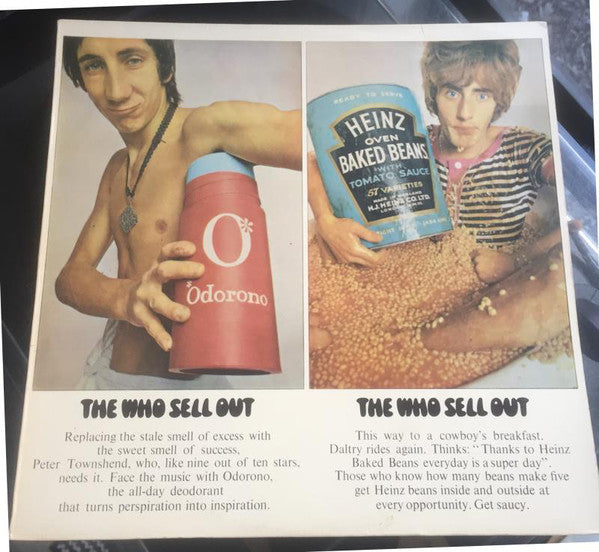 Image of Front Cover of LP - VG/G+ - THE WHO, The Who Sell Out (Polydor; 613002, Australia 1970s Reissue, Laminated Front Sleeve), Split Spine,  - 3826194E