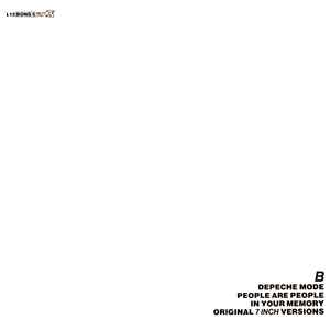 Image of Back Cover of 12" - VG+/VG+ - DEPECHE MODE, People Are People (ON-USound Remix By Adrian Sherwood) (Mute; L12 BONG 5, UK 1984, Die Cut Sleeve, Numbered, Limited Edition.), ,  - 2626128E