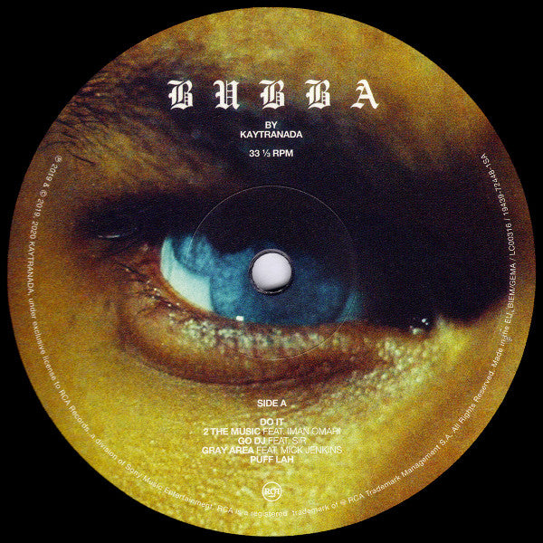 Image of Label Cover of 2xLP - NEW/NEW - KAYTRANADA, Bubba (RCA; 19439724481, USA & Europe 2020, Gatefold, 2 Inners, Poster), ,  - 2636173E