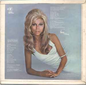 Image of Back Cover of LP - VG/VG+ - NANCY SINATRA, Nancy (Reprise Tricolour; RSLP6333, UK 1969, Laminated Flipback Sleeve), A bumped corner and some creases to laminate.,  - 2326038E