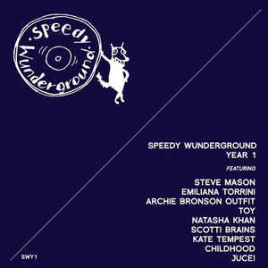 Image of Front Cover of 5044028S: LP - VARIOUS ARTISTS, Speedy Wunderground Year 1 (Speedy Wunderground; SWY1LP, UK 2014) Still in stickered shrinkwrap, seal opened instore.  EX/EX