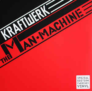 Image of Front Cover of 4934194E: LP - KRAFTWERK, The Man-Machine (Kling Klang; 50999 9 66022 1 8,, Europe 2020 Reissue, Inner & Booklet, Red Vinyl)   NEW/NEW