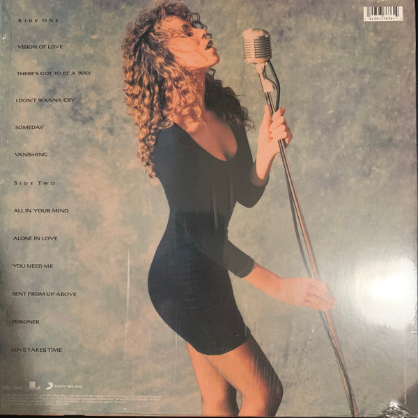 Image of Back Cover of 4834123E: LP - MARIAH CAREY, Mariah Carey (Columbia; 19439776361, Europe 2020 Reissue, Inner)   NEW/NEW