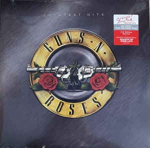 Image of Front Cover of 0834233E: 2xLP - GUNS N' ROSES, Greatest Hits (Geffen Records; 602507124793, Europe 2020 Reissue, Gatefold, 180 Gram Vinyl, Compilation)   NEW/NEW