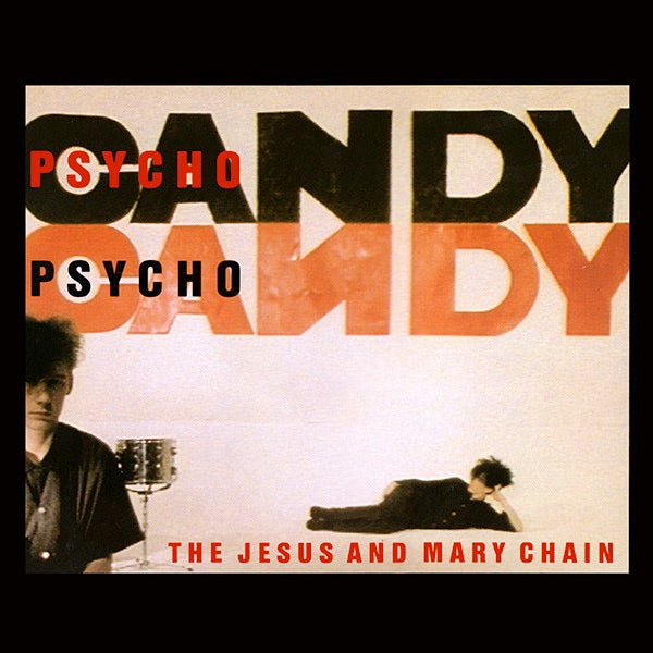 Image of Front Cover of 5124287E: LP - THE JESUS AND MARY CHAIN, Psychocandy (Blanco y Negro; BYN7, UK 1985, Inner, No Chequered Flag On Labels. Damont Matrix.) Sleeve has a little ringwear and some small creases. The vinyl is glossy.  VG/VG+