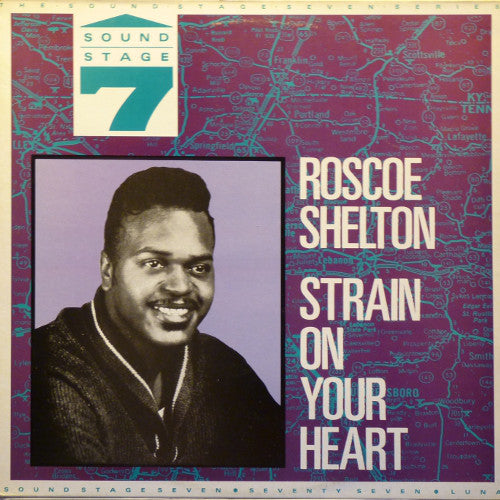 Image of Front Cover of LP - VG+/EX - ROSCOE SHELTON, Strain On Your Heart (Charly R&B; CRB 1151, UK 1987), ,  - 0526098E