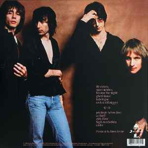 Image of Back Cover of LP - NEW/NEW - PATTI SMITH GROUP, Easter (Arista; 88875111721, Europe 2015 Reissue, Insert, 180 Gram Vinyl), ,  - 2836080E