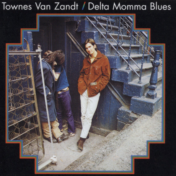 Image of Front Cover of 2314035C: LP - TOWNES VAN ZANDT, Delta Momma Blues (Fat Possum Records; FP1088-1, US 2020 Reissue)   NEW/NEW