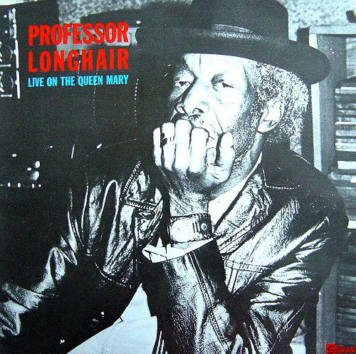 Image of Front Cover of LP - VG/VG - PROFESSOR LONGHAIR, Live On The Queen Mary (Stateside; SSL 6004, UK 1986 Reissue), Disc is glossy with some scuff marks. Beginings of a burst seam to sleeve.,  - 1416012C