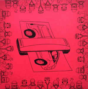 Image of Front Cover of 4855088S: 7" - ELIJAH MINNELLI, Venn Diagram (Breadminster County Council; EM003, UK 2020, Risograph Printed Sleeve, Limited Edition of 300)   EX/EX