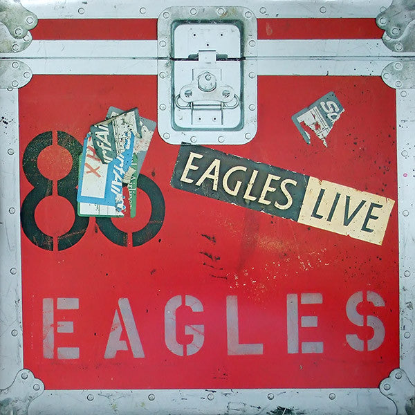 Image of Front Cover of 2xLP - VG+/VG - EAGLES, Eagles Live (Asylum; K 62032, UK 1980, Gatefold, 2 Inners, No Poster), ,  - 2226339E