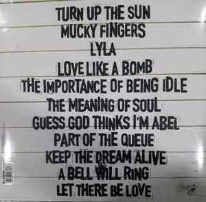 Image of Back Cover of LP - NEW/NEW - OASIS, Don't Believe The Truth (Big Brother; RKIDLP30XX, Europe 2018 Reissue, Gatefold, Inner, 180 Gram Vinyl), , Don't Believe the Truth is the sixth Oasis album and their best work in ten years. They have re-discovered what they kind of do best - a kind of scratchy mix of Kinks and Small Faces pop, with a dash of T-Rex and Rubber Soul. The highlights are Love like a Bomb which is like the best song the La's never wrote, Mucky Fingers which steals 100% from the Velvet'