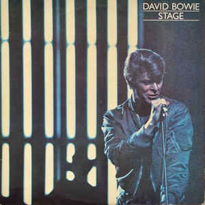 Image of Front Cover of 4815095C: 2xLP - DAVID BOWIE, Stage (RCA Victor Orange with Stereo Text; PL 02913(2), UK 1978, Laminated Gatefold Sleeve)   VG/VG