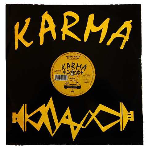 Image of Front Cover of 12" - VG/VG - DESIRED STATES, Turn On (Karma Records; KART 12219, UK 1991, Company Sleeve), A few noticeable marks but plays well,  - 4126135E