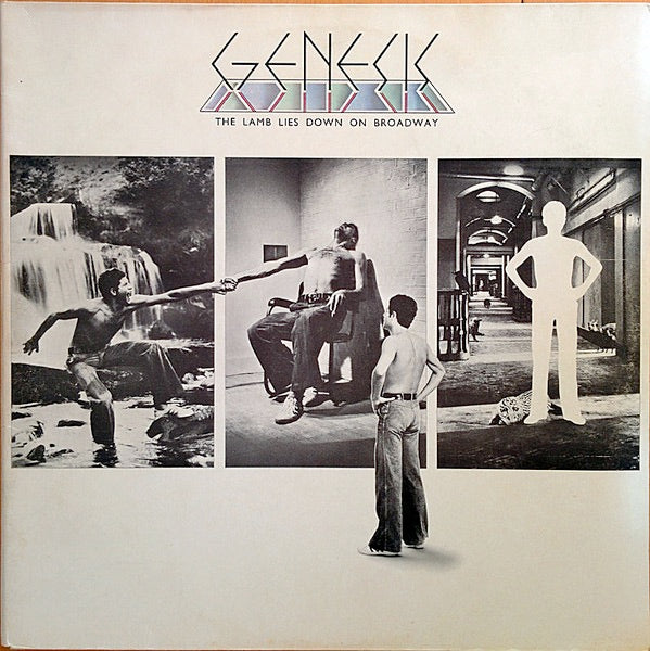 Image of Front Cover of 2xLP - VG+/VG+ - GENESIS, The Lamb Lies Down On Broadway (Charisma; 6641226, Netherlands 1974, Gatefold, 2 Inners), Strong VG - a few hairlines,  - 2646024S