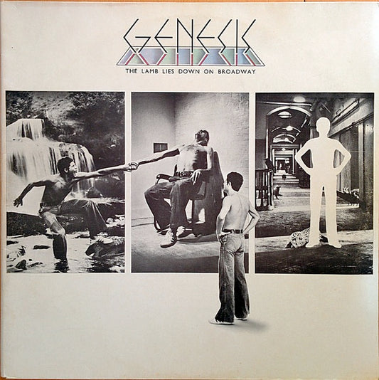 Image of Front Cover of 2xLP - VG+/VG+ - GENESIS, The Lamb Lies Down On Broadway (Charisma; 6641226, Netherlands 1974, Gatefold, 2 Inners), Strong VG - a few hairlines,  - 2646024S