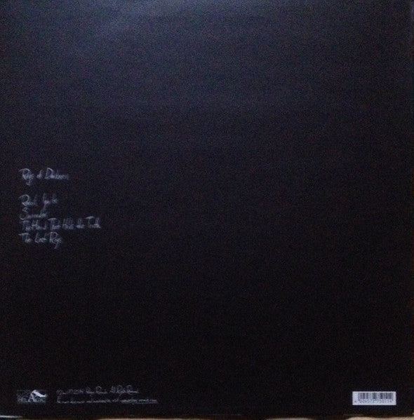 Image of Back Cover of 1133051E: LP - MONO, Rays Of Darkness (Pelagic Records; PEL040, Europe 2014, Inner)   NEW/NEW