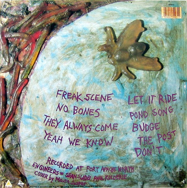 Image of Back Cover of LP - VG/VG - DINOSAUR JR., Bug (Blast First; BFFP31, UK 1988 Reissue), Light marks, edge wear,  - 3946012S