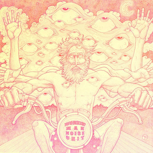 Image of Front Cover of LP - EX/EX - WORKIN' MAN NOISE UNIT, Play Loud (Riot Season; REPOSELP049, UK 2015, Insert, Noise Rock), With Promo Postcard,  - 1526152E