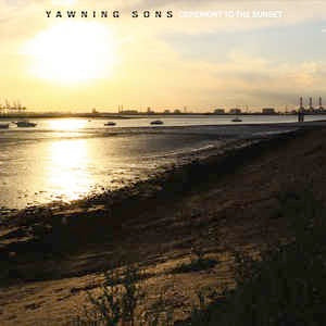 Image of Front Cover of 0625042E: LP - YAWNING SONS, Ceremony To The Sunset (Alone Records; AR051LP, Spain 2014 Reissue, Gatefold, Orange Vinyl)   VG+/VG+