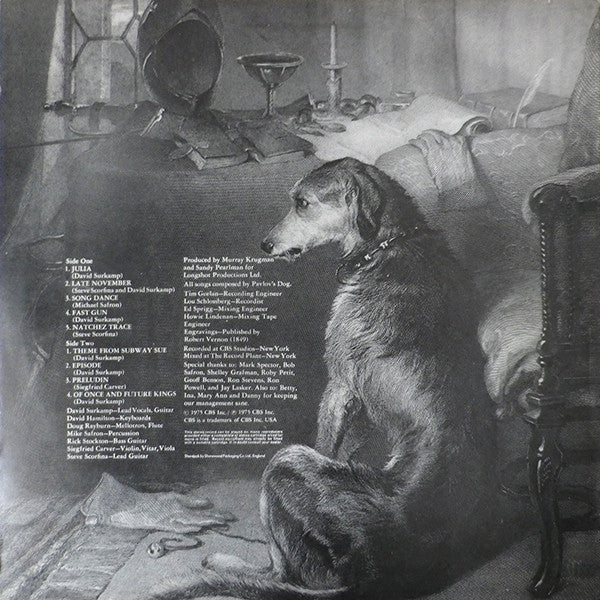 Image of Back Cover of LP - VG/VG - PAVLOV'S DOG, Pampered Menial (CBS Orange/Yellow; S 80872, UK 1970s Reissue, Single Sleeve), Strong VG, Tape mark to sleeve,  - 4116183C