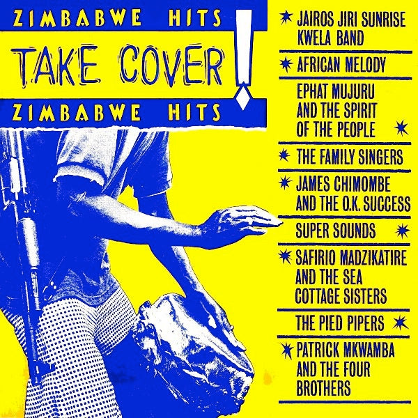 Image of Front Cover of LP - VG+/VG - VARIOUS, Take Cover! (Zimbabwe Hits) (Discafrique; AFRI LP 01, UK 1986), Light Marks only.,  - 2016315C