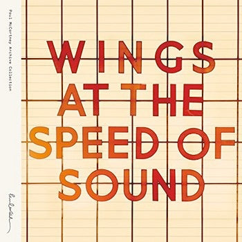 Image of Front Cover of 3014012C: LP - WINGS, Wings At The Speed Of Sound (Capitol Records; 0602557567618, Europe 2017 Reissue, Inner & Insert, 180 Gram Vinyl) Strong VG+  VG+/VG+