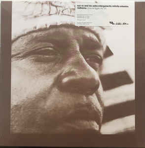 Image of Front Cover of LP - NEW/NEW - SUN RA AND HIS ASTRO-INTERGALACTIC-INFINITY-ARKESTRA, Nidhamu (Live In Egypt Vol. II) (Strut; STRUT228LP, UK 2020 Reissue), ,  - 1336098E