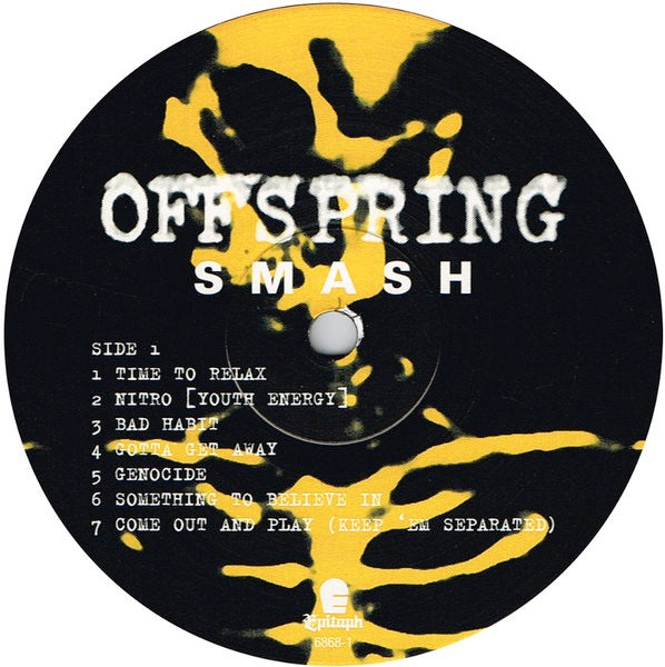 Image of Label of 3614401C: LP - OFFSPRING, Smash (Epitaph; 6868-1, Europe 2017, Inner, Remastered)   NEW/NEW