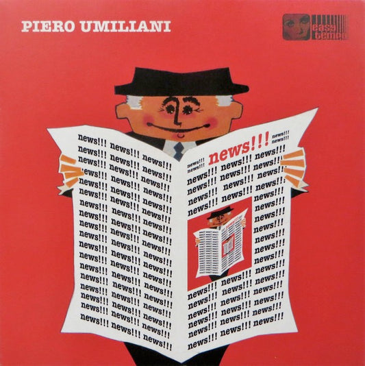 Image of Front Cover of 2324238E: 7" - PIERO UMILIANI, News!!!/ Top Secret (Easy Tempo; ET 924 NP, Italy 2010, Picture Sleeve, Limited Edition of 500) Lightest of marks.  EX/VG+