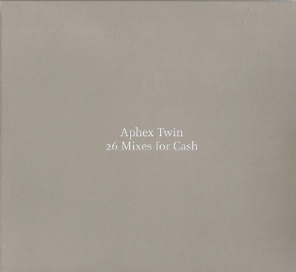 Image of Front Cover of 4834214E: 2xCD - APHEX TWIN, 26 Mixes For Cash (Warp Records; WarpCD102, UK 2003, Triple Digipak)   VG+/EX