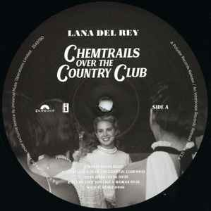 Image of Label Cover of 4114479C: LP - LANA DEL REY, Chemtrails Over The Country Club (Polydor; 3549780, Europe 2021, Gatefold, Inner)   NEW/NEW