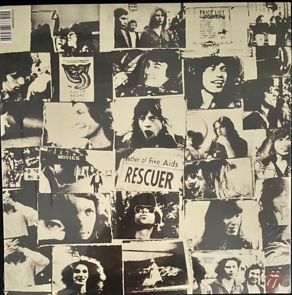 Image of Back Cover of 4715211C: 2xLP - THE ROLLING STONES, Exile On Main St (Rolling Stones Records; COC 69100, Europe 2020 Reissue, Gatefold, 2 Inners, 180 Gram Vinyl, Half-Speed Mastered)   NEW/NEW