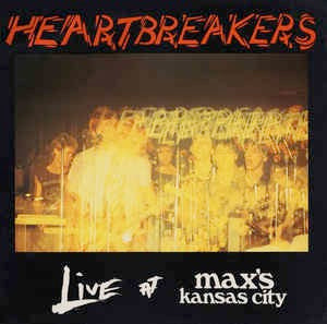 Image of Front Cover of 3524382E: LP - HEARTBREAKERS, Live at Max's Kansas City (Beggars Banquet; BEGA9, UK 1979, Inner)   VG/VG