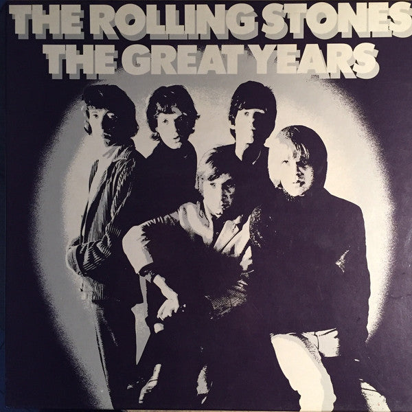 Image of Front Cover of 4xLP - VG/VG - THE ROLLING STONES, The Great Years (Readers's Digest; GROLA119, UK 1982, Box Set), Strong VG, Side one has one long light mark, rest are VG+, Box nicely intact with a light stain to top,  - 2416080C
