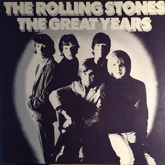 Image of Front Cover of 4xLP - VG/VG - THE ROLLING STONES, The Great Years (Readers's Digest; GROLA119, UK 1982, Box Set), Strong VG, Side one has one long light mark, rest are VG+, Box nicely intact with a light stain to top,  - 2416080C