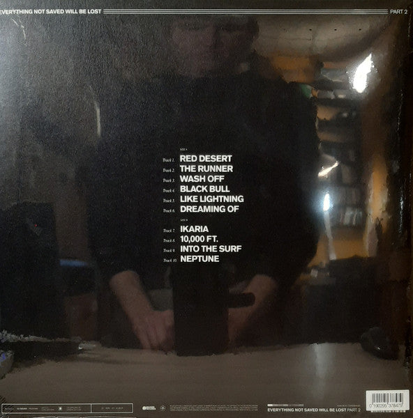 Image of Back Cover of LP - VG+/VG - FOALS, Everything Not Saved Will Be Lost: Part 2 (Warner Records; 0190295378479, Europe 2019, Gatefold, Inner, 180 Gram Orange Vinyl), Strong VG - Light marks,  - 4046216S