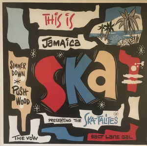 Image of Front Cover of 1414489C: LP - VARIOUS ARTISTS, This Is Jamaica Ska (Studio One / ND Records; CLD-LP 003, US 2021 Reissue, Stickered Sleeve)   NEW/NEW