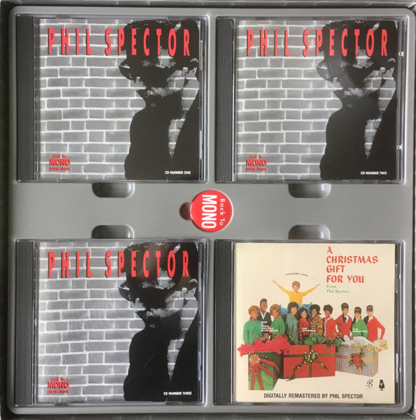 Image of Back Cover of 4xCD - VG/VG+ - PHIL SPECTOR, Back To Mono (1958-1969) (ABKCO; 7118-2, US 1991, Box Set, Booklet, Badge), ,  - 0916171C