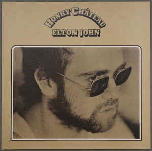 Image of Front Cover of LP - VG+/VG+ - ELTON JOHN, Honky Ch teau (DJM Black Yellow and Silver; DJLPH 423, UK 1972, Textured Gatefold Sleeve, Translucent purple when held up to the light, Stereo Under Cat No On Label), ,  - 2726200E