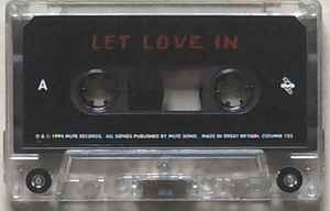Image of Label Cover of Cassette - VG+/VG+ - NICK CAVE AND THE BAD SEEDS, Let Love In (Mute; CSTUMM 123, UK 1994, J-Card), ,  - 3116453C