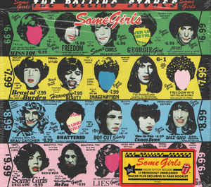 Image of Front Cover of 3834199E: 2xCD - THE ROLLING STONES, Some Girls (A&M Records; 278 405-5, Europe 2011, Gatefold, Booklet)   VG+/VG+