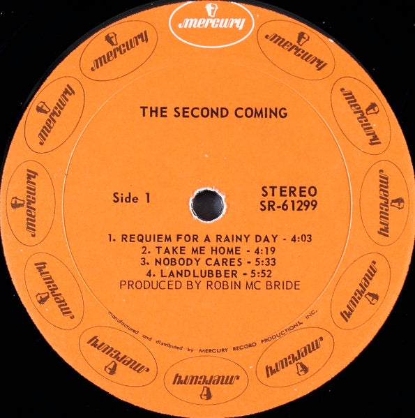 Image of Label Cover of 3024049E: LP - THE SECOND COMING, The Second Coming (Mercury; SR61299, US 1970, Gatefold, Jazz Rock)   VG/VG