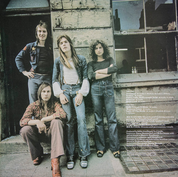Image of Back Cover of 4625260E: LP - HOME, Home (CBS; 64752, UK 1972, Cliff Williams of AC/DC)   G+/G+