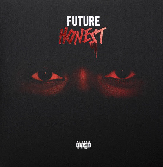 Image of Front Cover of 2xLP - VG+/VG+ - FUTURE, Honest (Legacy; VMP-RH-034, Vinyl Me, Please  � VMP-RH-034, Epic  � VMP-RH-034, US 2020, Debossed Sleeve, 2 Inners, Stencil, Splatter Vinyl, Vinyl Me, Please exclusive pressing comes w/exclusive "I'm Just Being Honest" Stencil), ,  - 4126437E