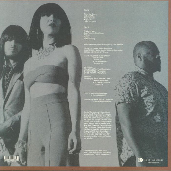 Image of Back Cover of LP - VG+/VG+ - KHRUANGBIN, Con Todo El Mundo (Night Time Stories; ALNLP50R, UK 2018, Inner, 180g), ,  - 3416541C
