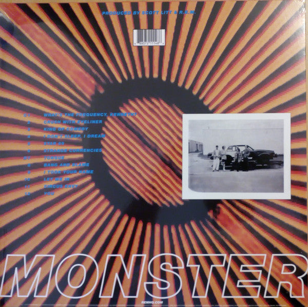Image of Back Cover of LP - NEW/NEW - R.E.M., Monster (Craft Recordings; 7211148, Europe 2019, Insert, 180 Gram Vinyl), ,  - 1156159S