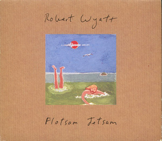 Image of Front Cover of 5015018C: CD - ROBERT WYATT, Flotsam Jetsam (Rough Trade; R3112, UK 1994, Digipak) Tear on front of sleeve.  G+/VG+